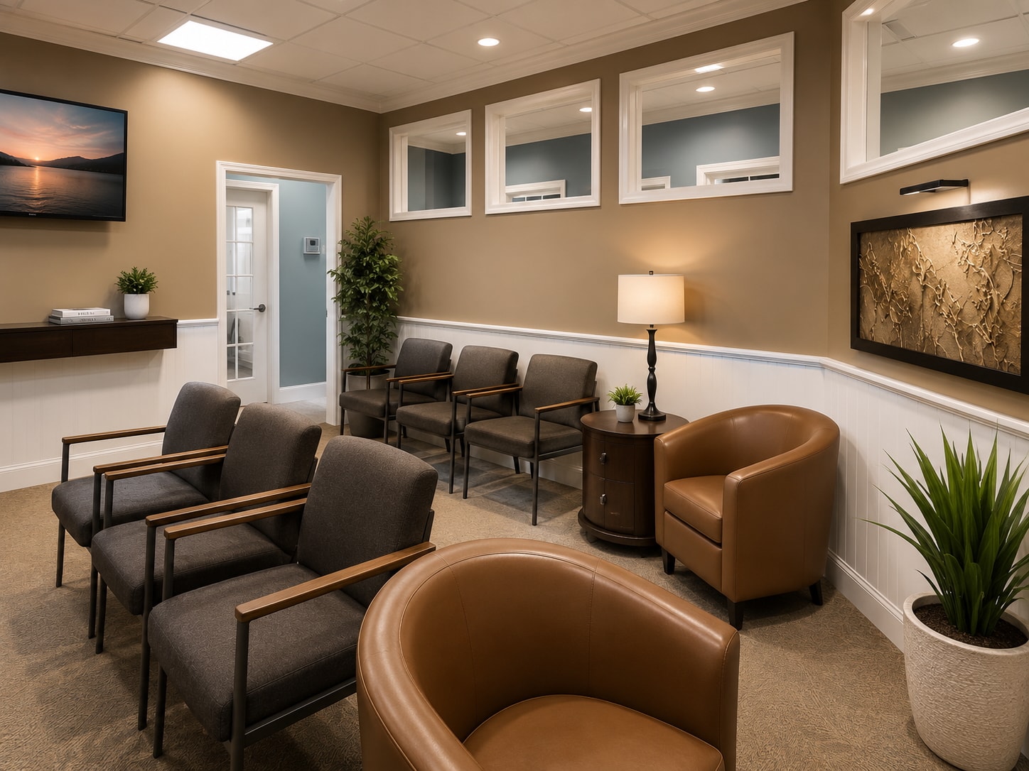 Middletown office waiting room
